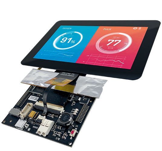 TFT-Display ACT-I3-TFT-02 mit Platine