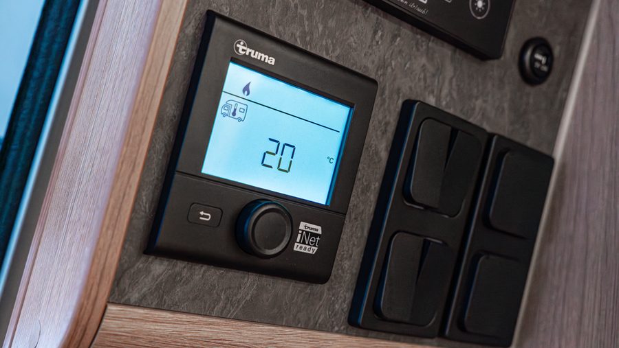 Segmentiertes LCD in einem Bedienteil