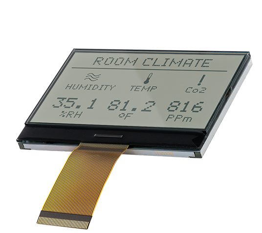 Segmentiertes LCD