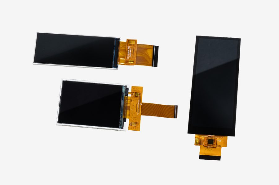 TFT-Displays in verschiedenen Formaten