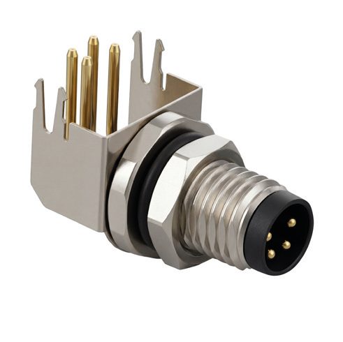 Gewinkelter Leiterplatten-Steckverbinder (Stecker)