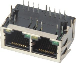 RJ45-Buchse, 2-fach
