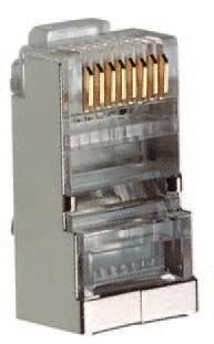 Modularstecker, geschirmt